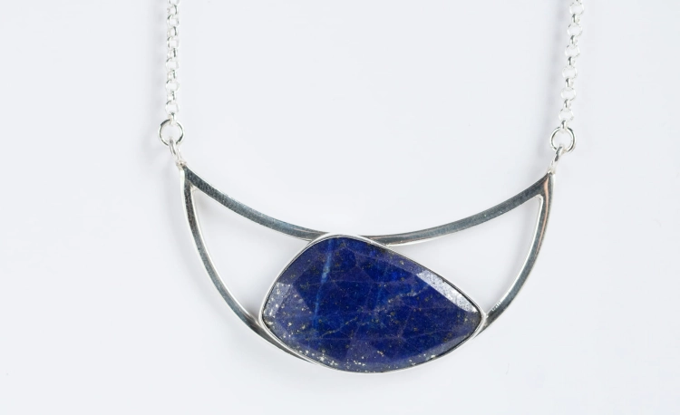 biżuteria z kamieniami naturalnymi - lapis lazuli
