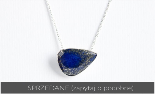 Naszyjnik z lapis lazuli