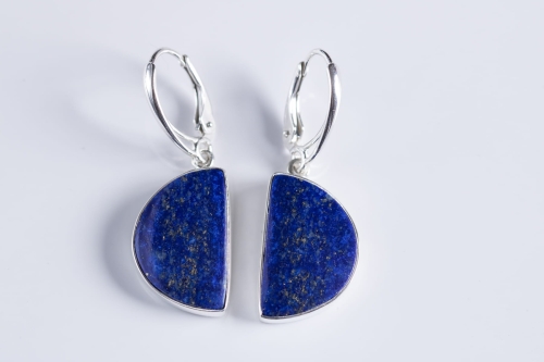 Kolczyki z lapis lazuli