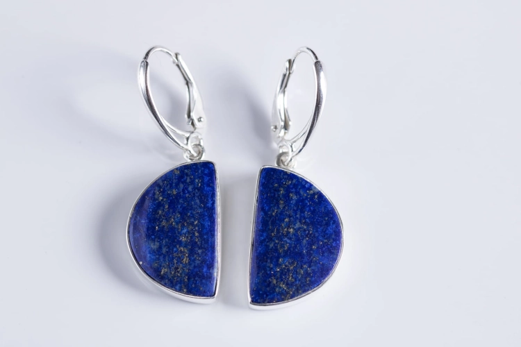 Kolczyki z lapis lazuli