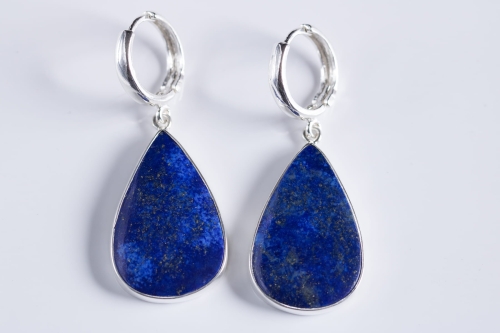 Kolczyki z lapis lazuli