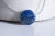 Niebieski lapis lazuli - srebrny naszyjnik