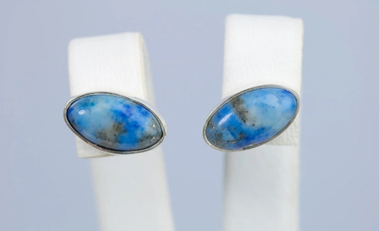 Kolczyki z lapis lazuli