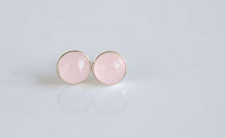 Sztyfty z kwarcem różowym