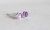Kolczyki z ametystami 3mm
