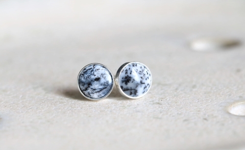 Sztyfty z agatem dendrytowym