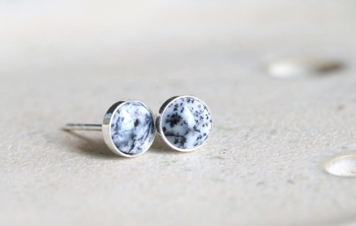 Sztyfty z agatem dendrytowym