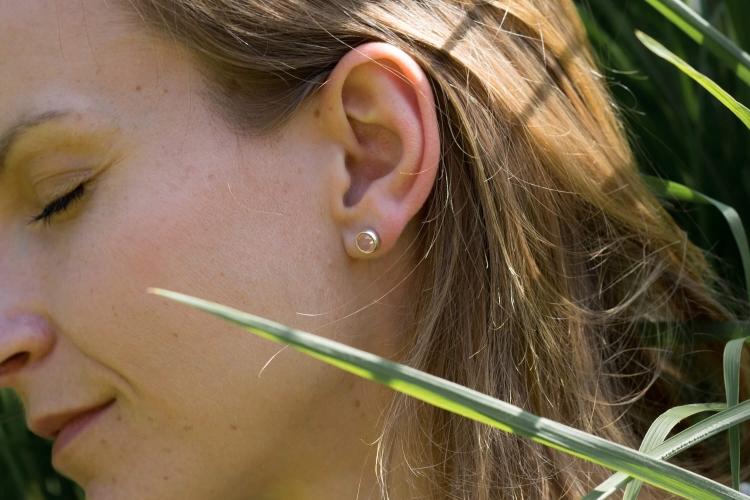 Agat różowy sztyfty