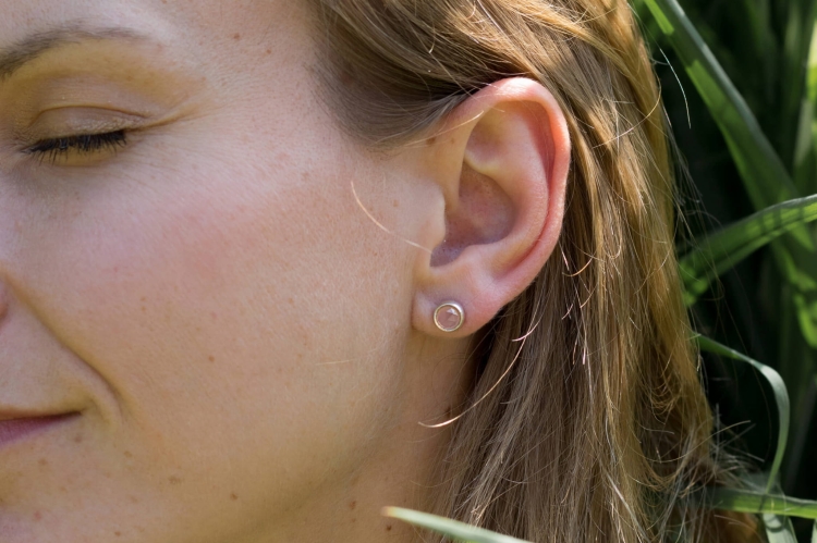 Agat różowy sztyfty