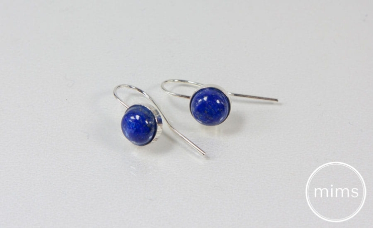 Kolczyki z lapis lazuli