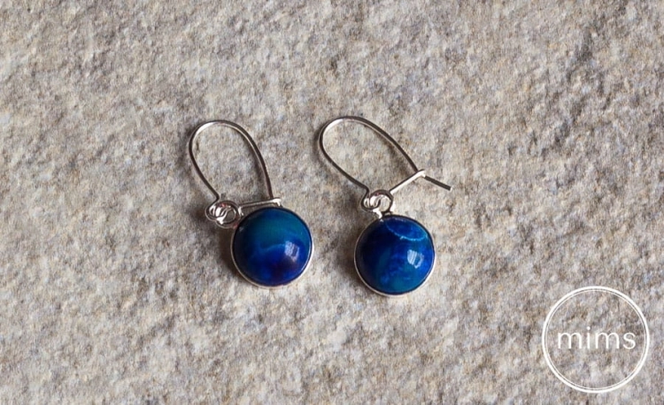 Kolczyki z lapis lazuli